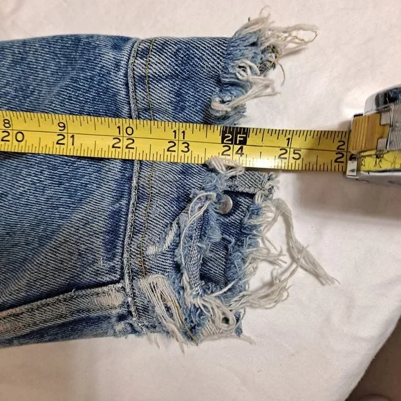 Vintage Storm Rider Lee Jean Jacket Men 46 Long Union Made Blanket Lined Denim - Picture 13 of 15